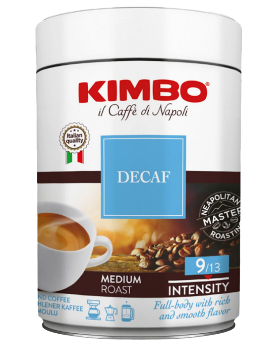 KIMBO Decafeinato 250g gemahlen