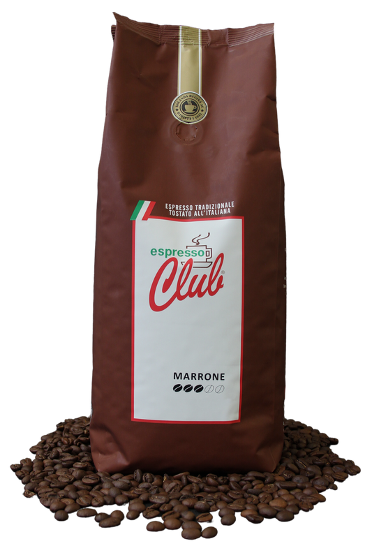 Espresso Club MARRONE 1kg Bohnen