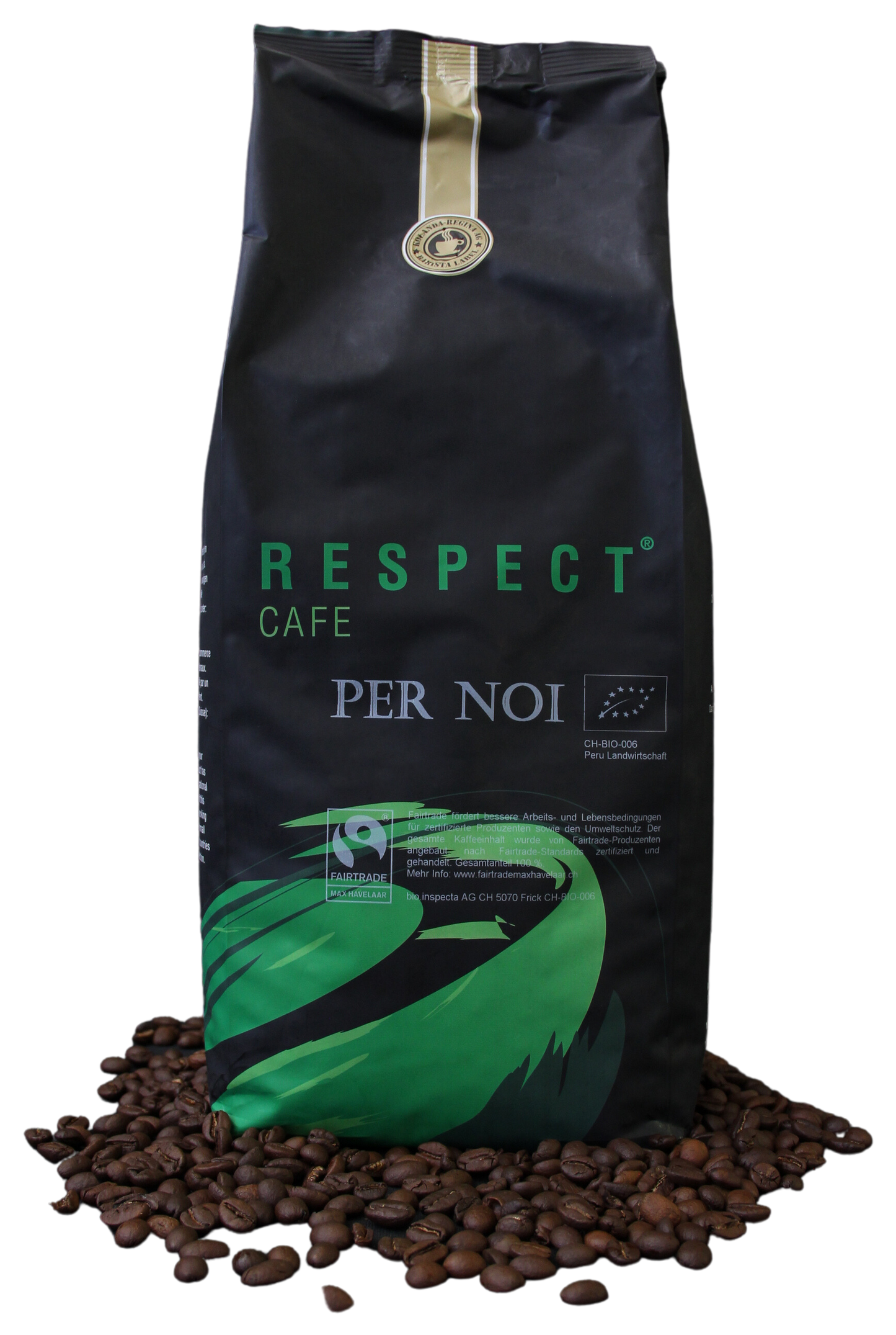 Café Respect PER NOI Bio/Fairtrade Bohnen