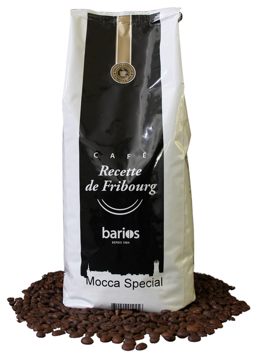 Recette de Fribourg Barios MOCCA SPECIAL 1kg Bohnen