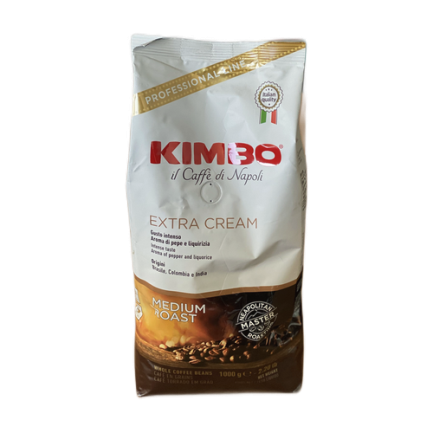 KIMBO Extra Cream 1kg Bohnen