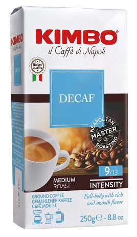 KIMBO Decafeinato moulu 250g