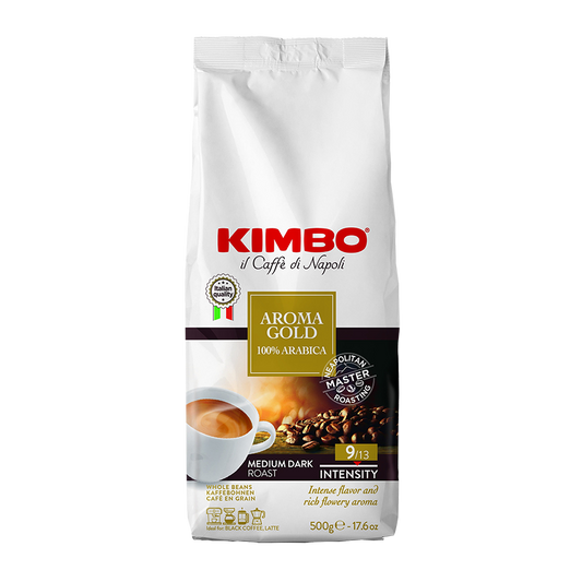 KIMBO Aroma Gold 100% Arabica 500g Bohnen