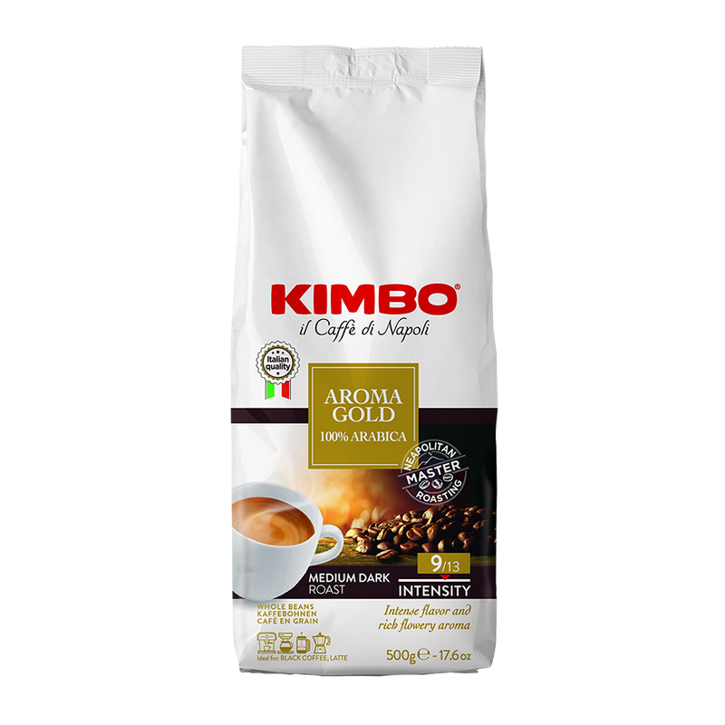 KIMBO Aroma Gold 100% Arabica 500g