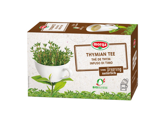 Morga Thymian Tee Bio m/H SUISSE Knospe