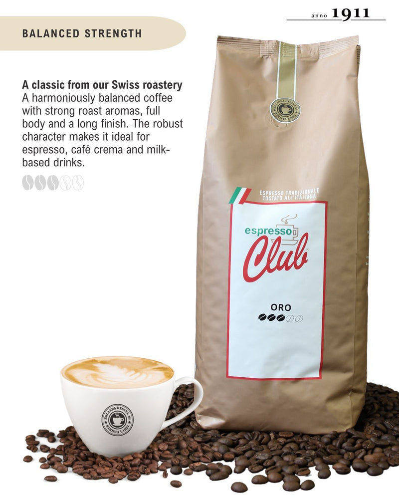 Espresso Club ORO 1kg Bohnen