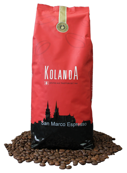Kolanda SAN MARCO ESPRESSO 1kg Bohnen