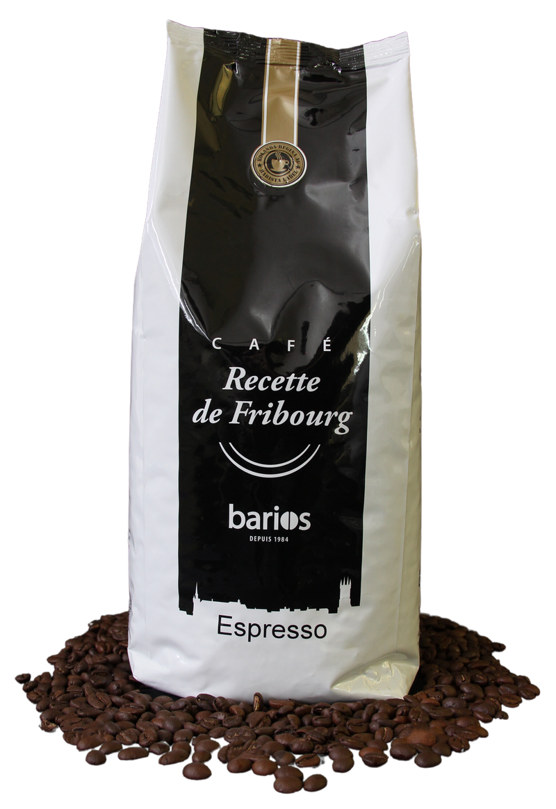 Recette de Fribourg Barios ESPRESSO 1kg Bohnen
