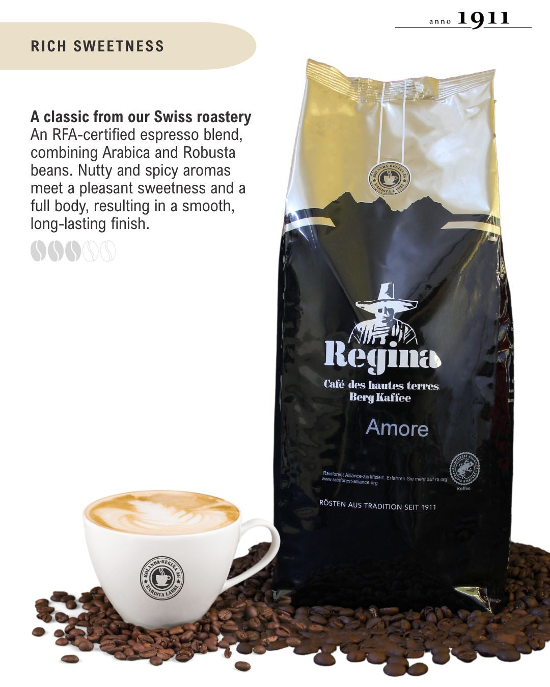 Regina AMORE RFA SG Bohnen