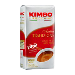 KIMBO Export Tradizione Antica, 250gr gemahlen