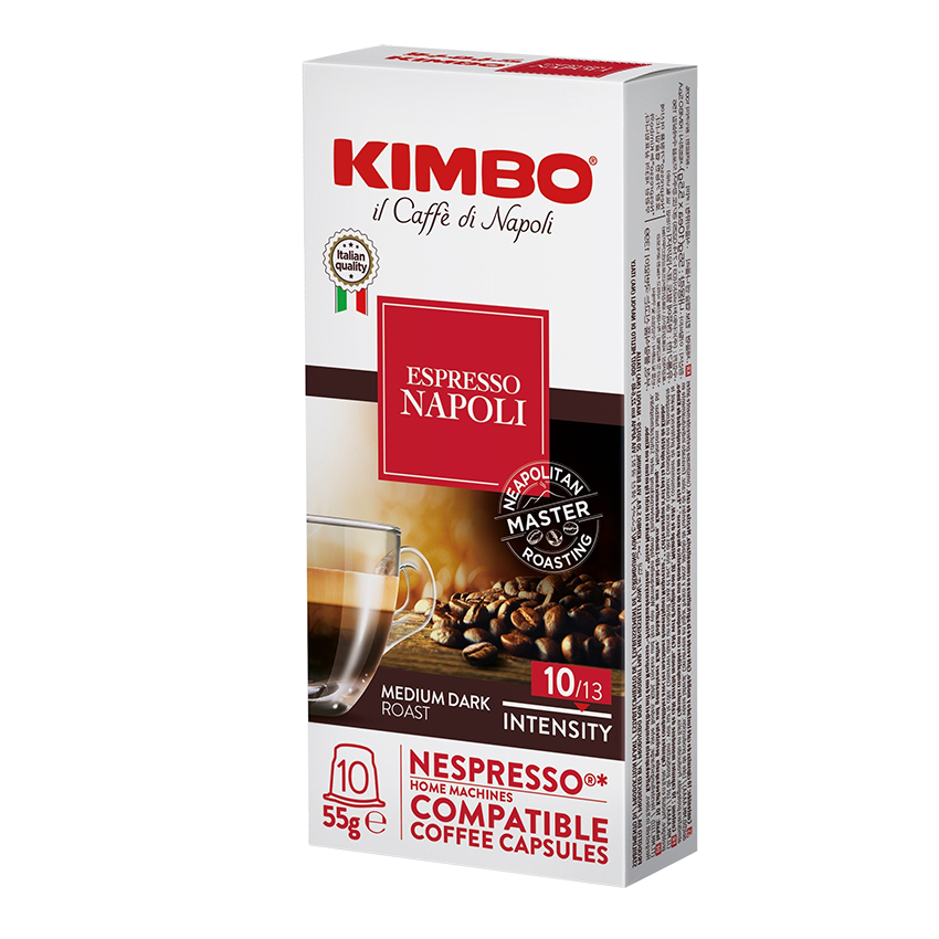 KIMBO Espresso Napoli, 10 Nespresso (R) Caps