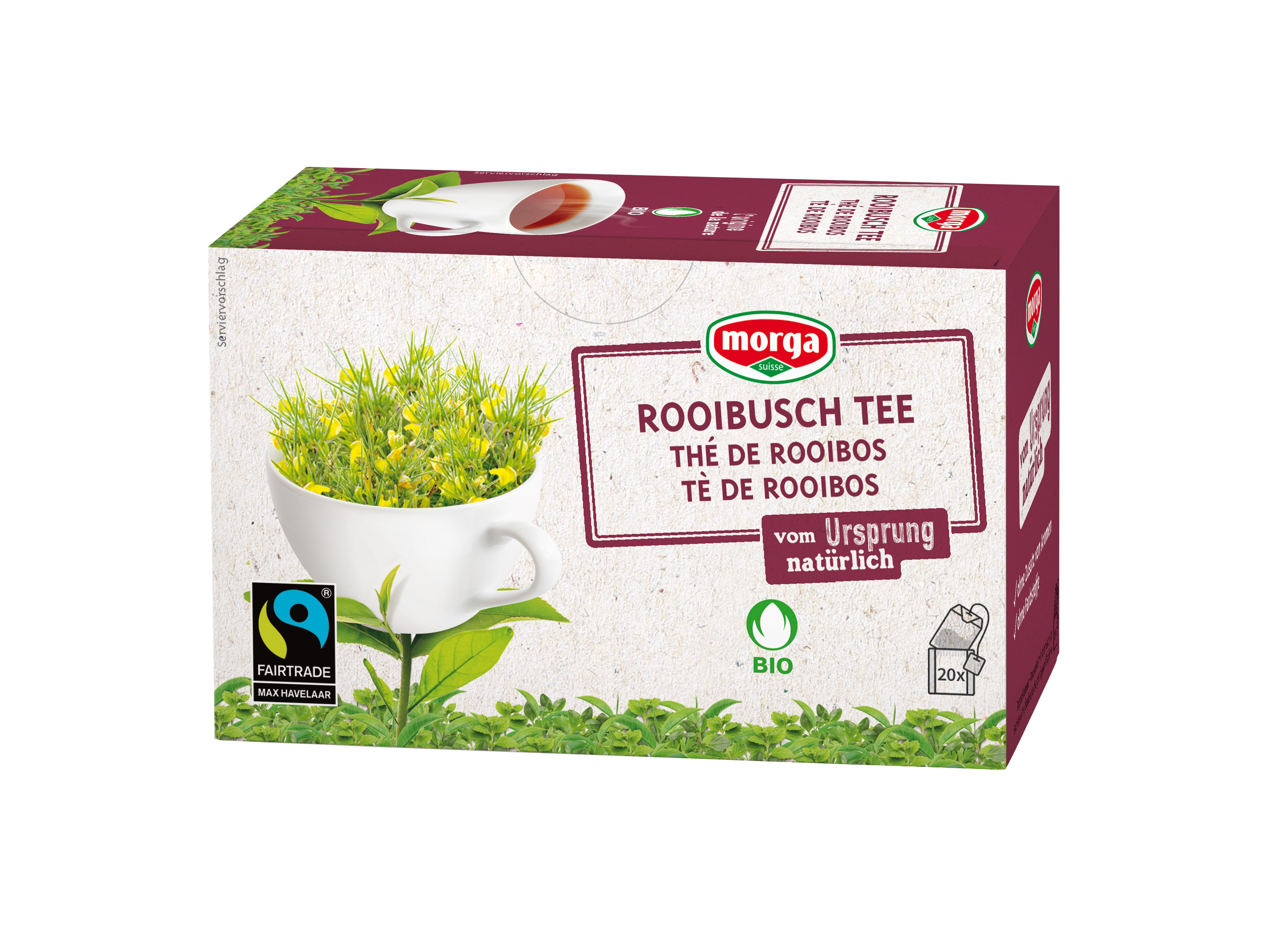 Morga Rooibusch Tee Bio m/H Knospe – Kolanda-Regina