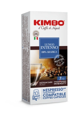 KIMBO Lungo Intenso, 10 Nespresso (R) Caps